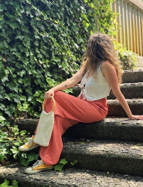 PANTALÓN PLUMETI CORAL - Imagen 3